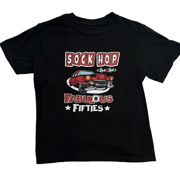 50’s theme Hip Hop Rock and Roll T-shirt size boys small - Picture 1 of 2